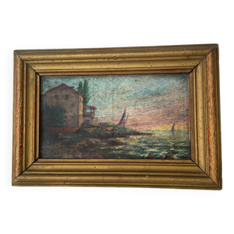 Tableau "Bord de mer"