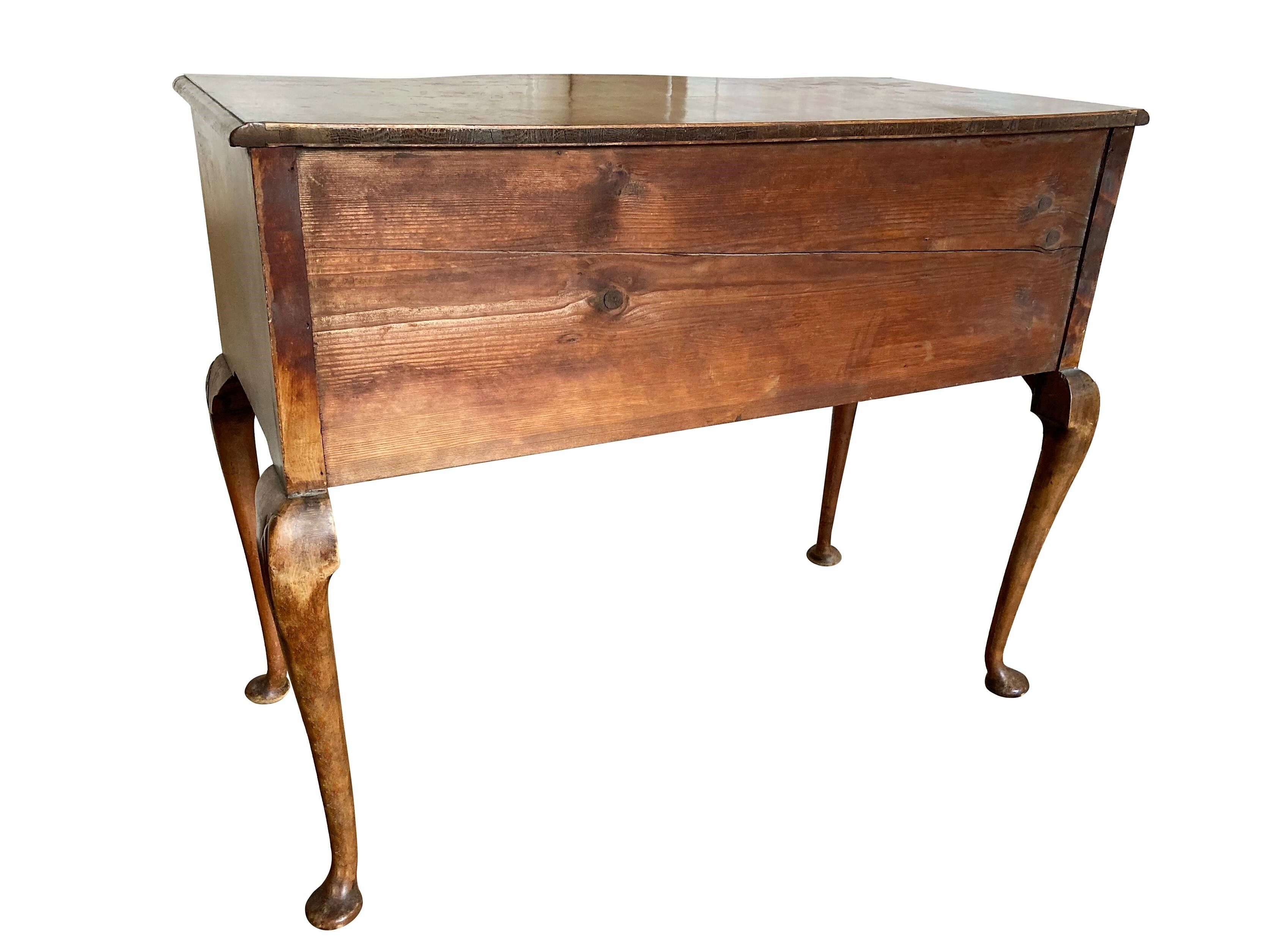 19th-century Chippendale-style lowboy