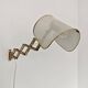 Pair of adjustable scissor wall lamps Mid Century Modern by Alfred Müller for AMBA