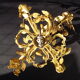 Bronze chandelier L XVI