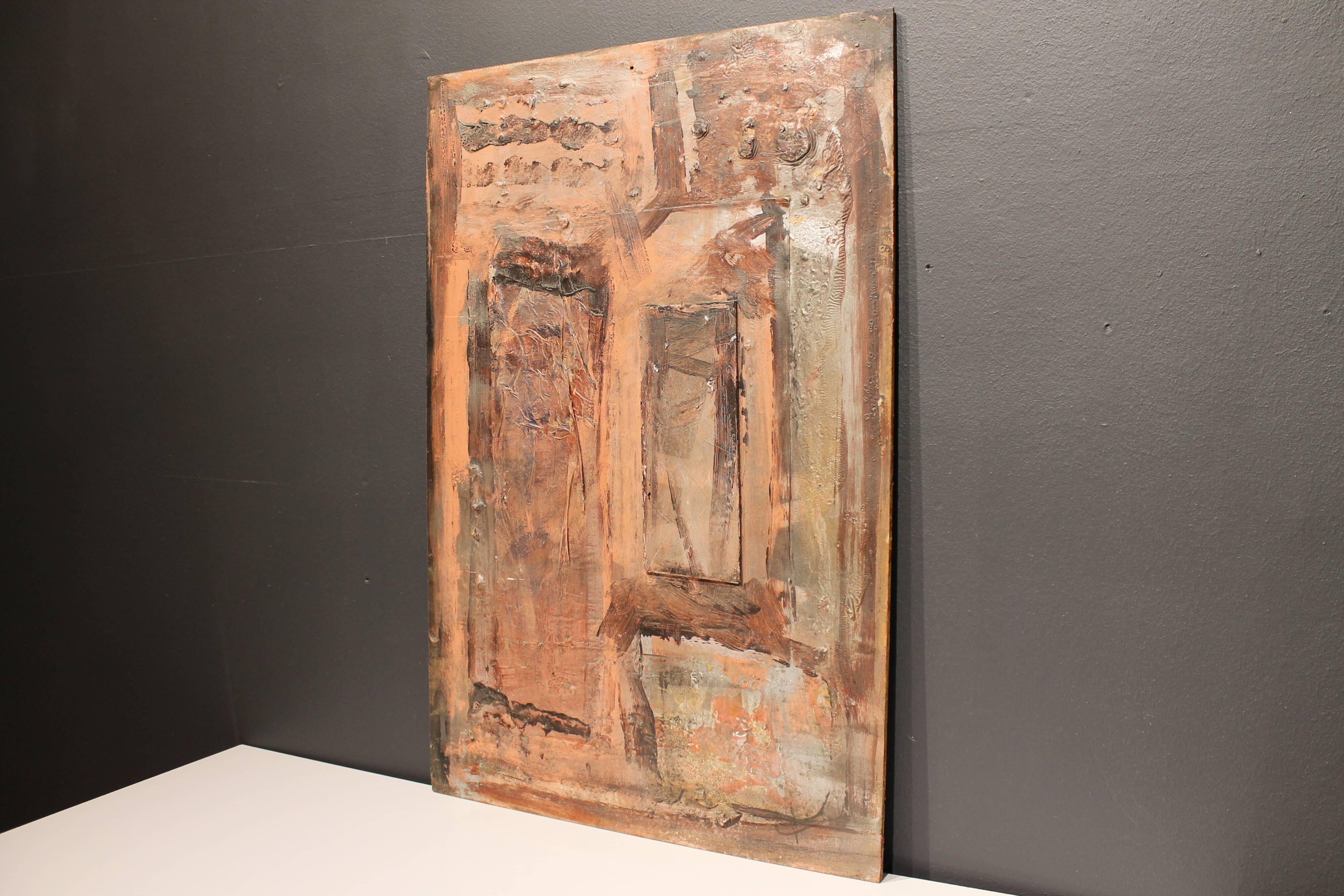 Mixed media painting