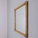 Vintage 1960s Italian design bamboo wall mirror