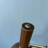 Lampadaire rotatif boule marron Hala