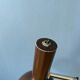 Rotary floor lamp brown ball Hala