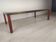 Table basse laiton verre