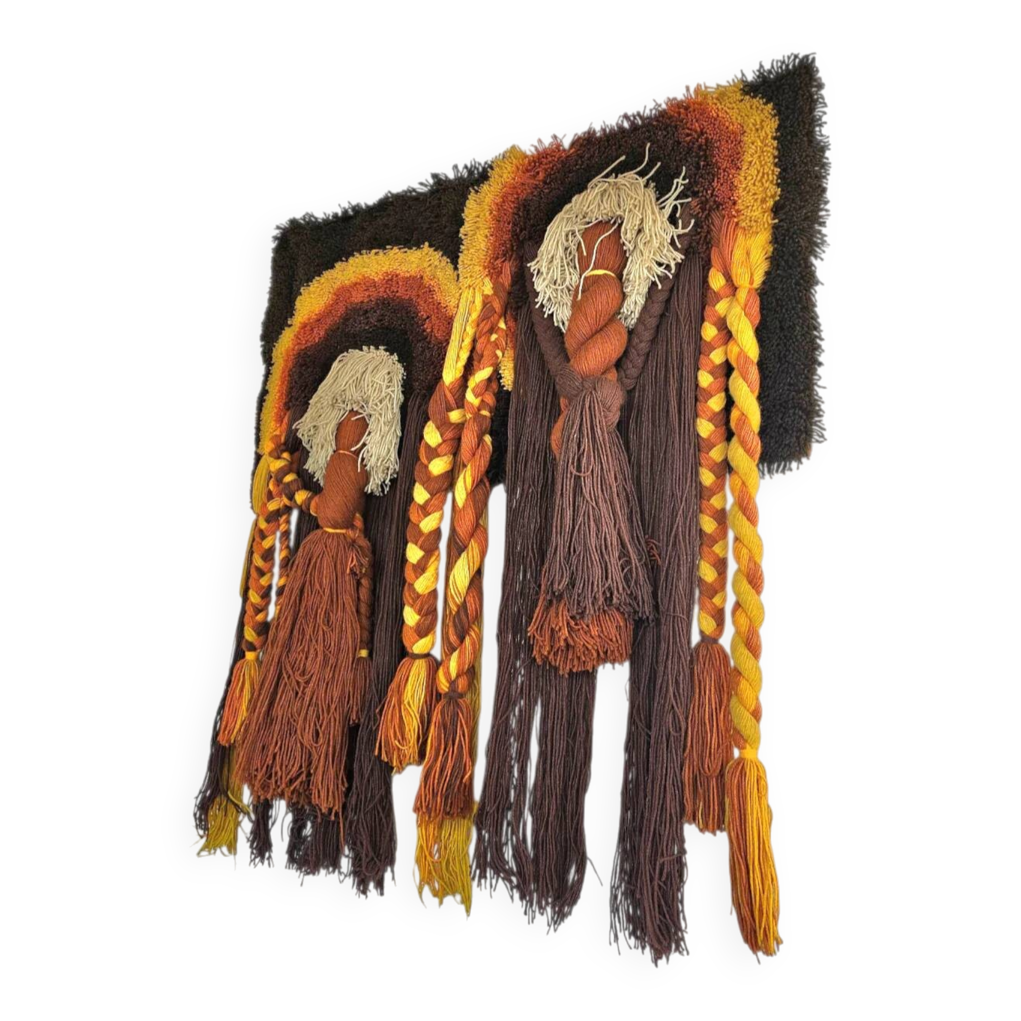 Desso Studio / pièce textile murale / tapisserie / macramé