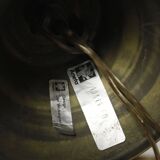 Scandinavian pine & opaline chandelier by Jan Wickelgren for Aneta Sweden, 1970s