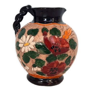 Vallauris ceramic vase signed Jérôme Massier