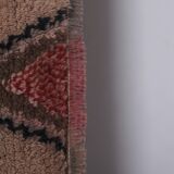Vintage Turkish rug from Oushak, handwoven 138x244 cm