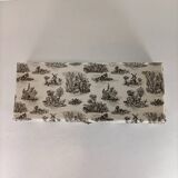 Service à poisson vintage 24 pièces avec coffret toile de Jouy – métal