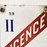 Enamelled plate license II Act of 1941