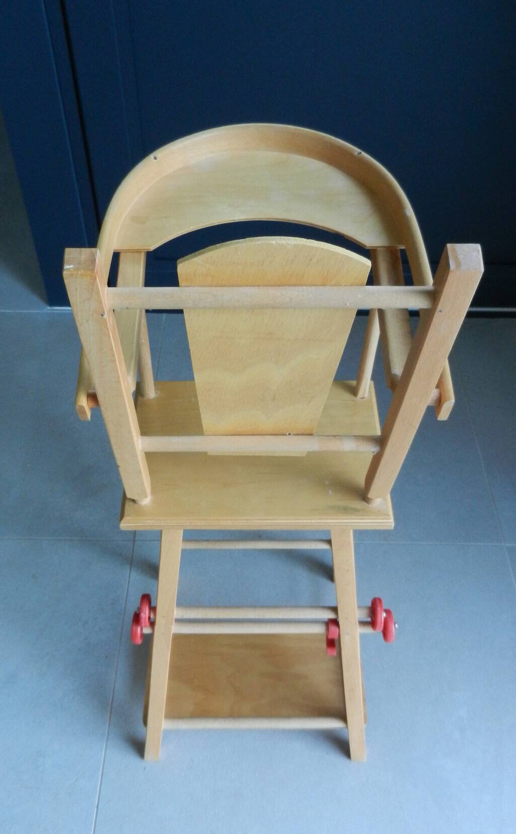 Vintage: high chair for doll or baby doll