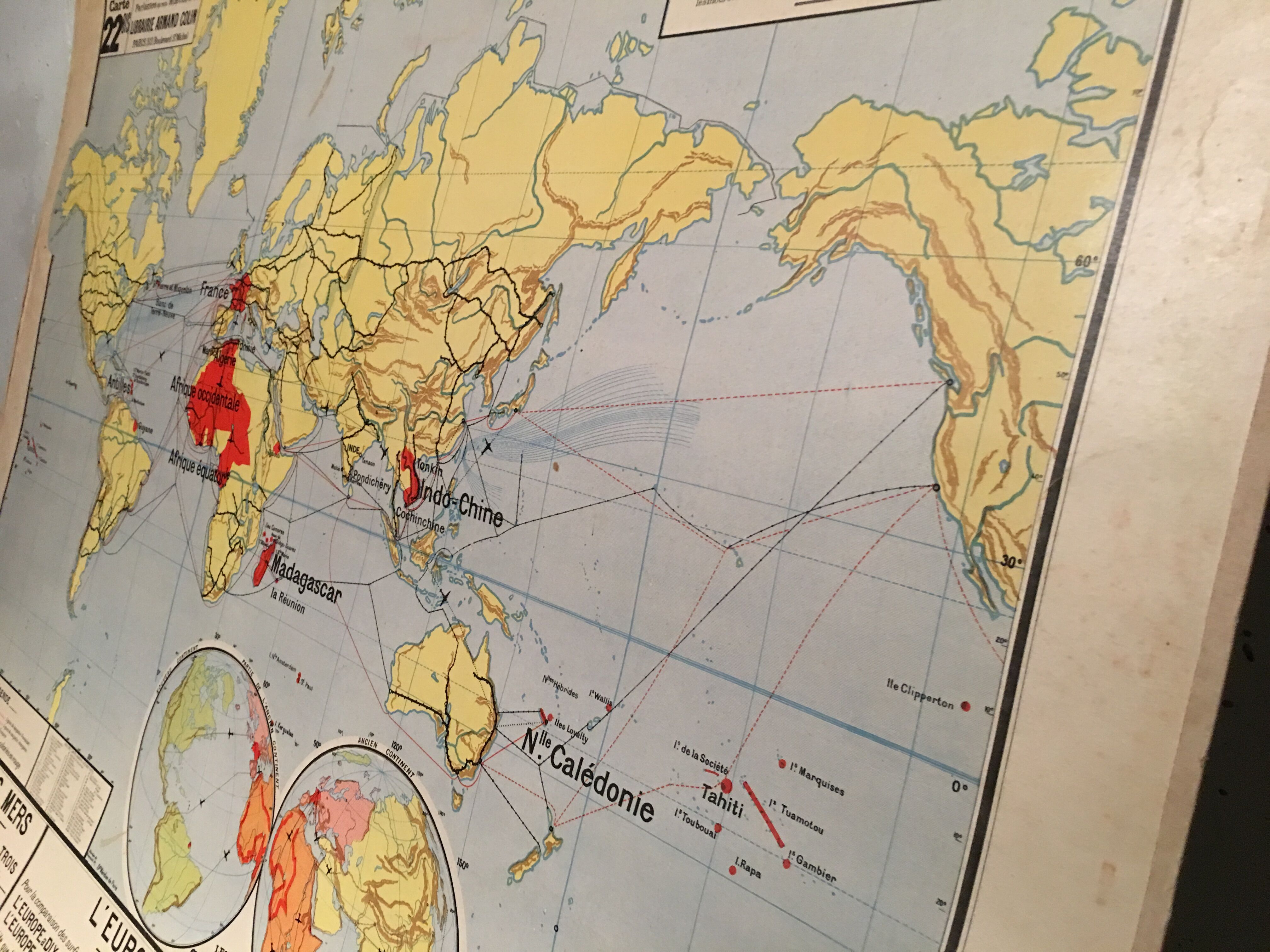 Armand colin school map