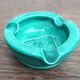 1950s ceramic ashtray signed Charlotte Corbin