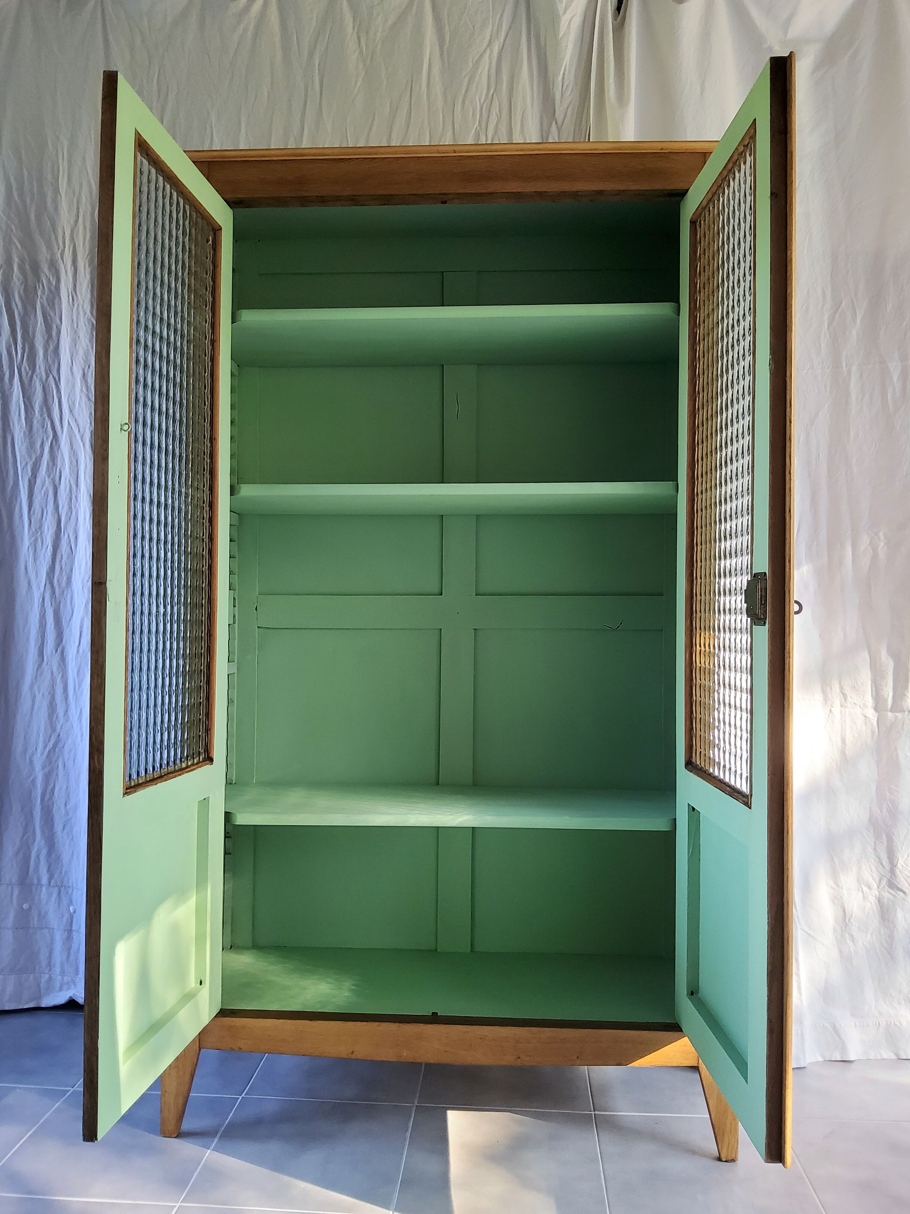 Parisian glazed wardrobe