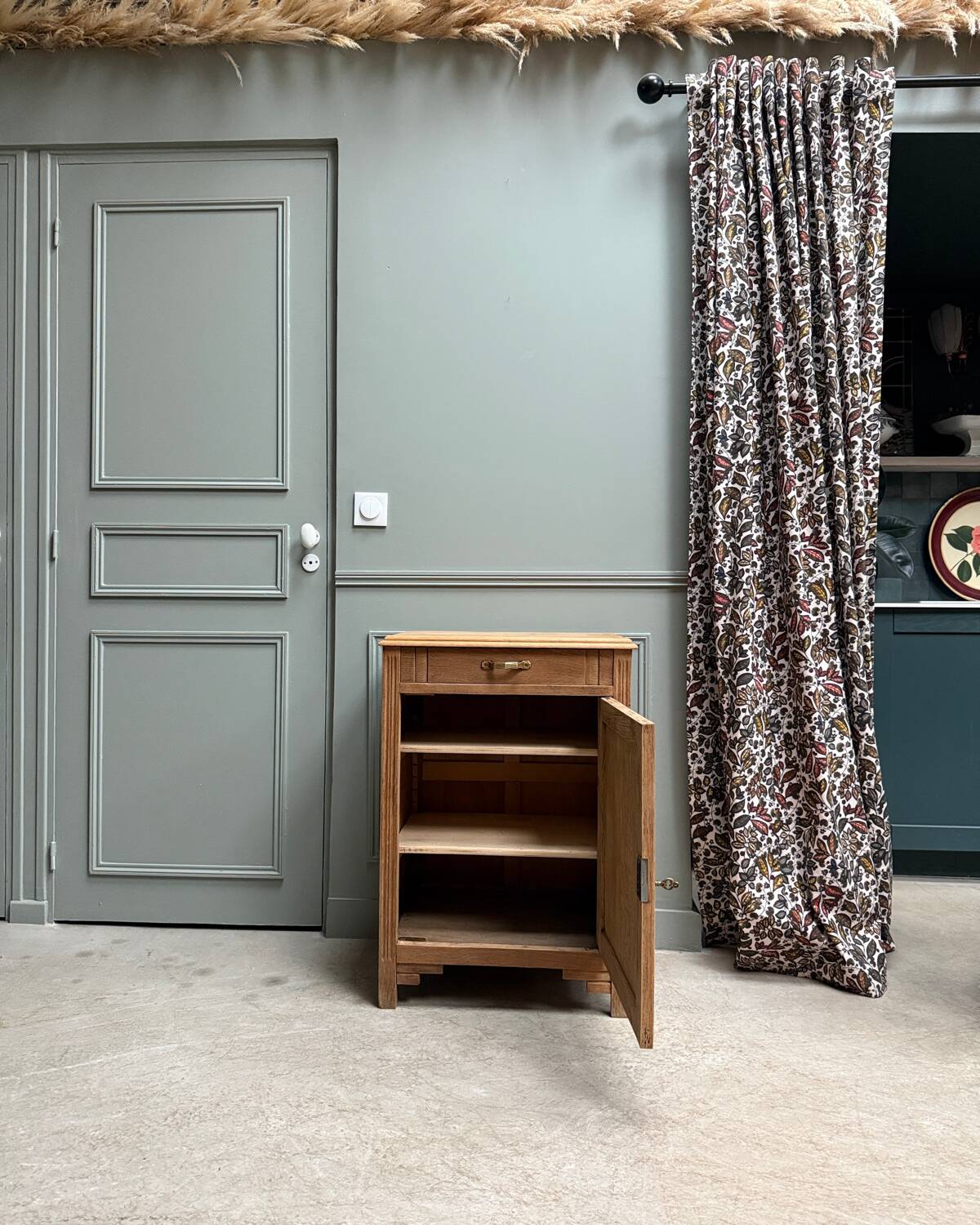 Art Deco oak confiturier (renovated)