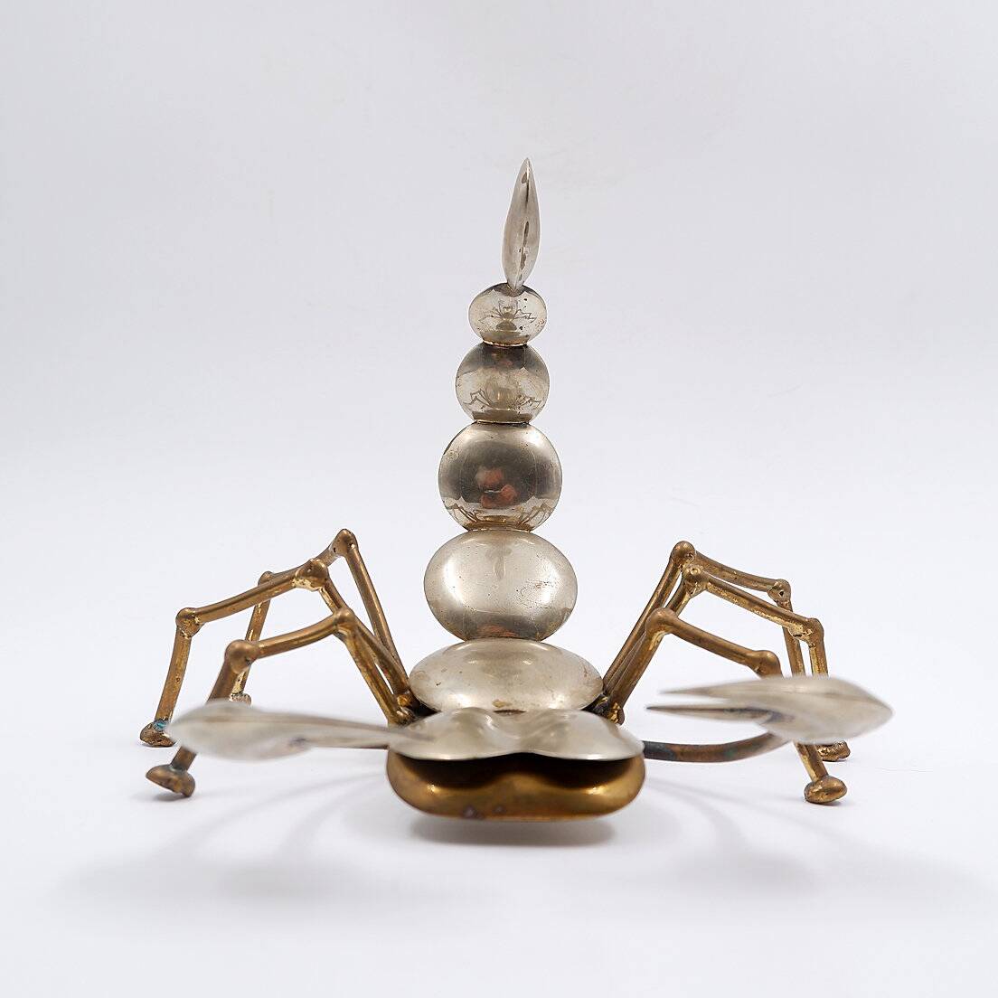 Brass and metal scorpion - 1970s