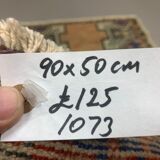 Turkish rug 90x50 cm
