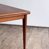 Large Danish Extendable Dining Table in Teak by Niels O. Møller for J.L. Møller, 1950s