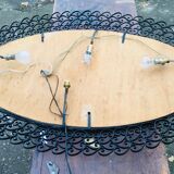 Wrought iron mirror 1950 - 80x130cm