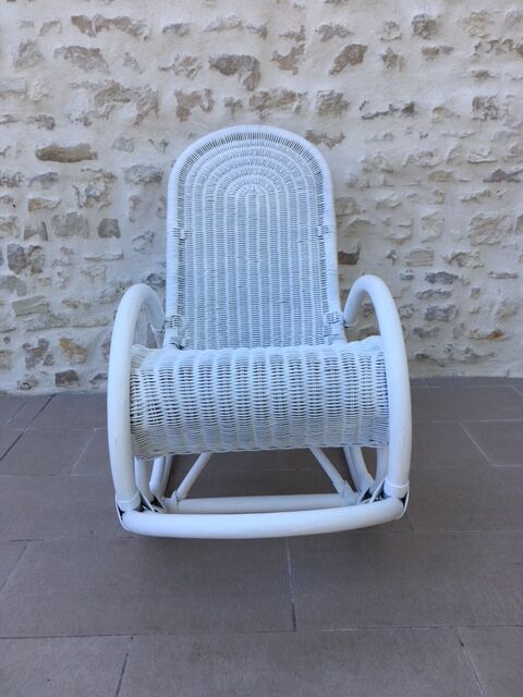 Rocking Chair Blanc