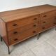 Vintage Scandinavian teak sideboard – 6 drawers – 1960s