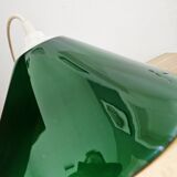 Green opaline pendant light