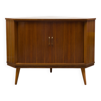 1950s chest of drawers/TV cabinet with sliding doors