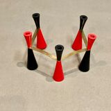 Scandinavian design candle holder 1950