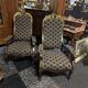 Pair of Napoleon III armchairs, Voltaire style