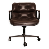 Executive office chair by Charles Pollock for Knoll - US - 1970's
