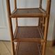 Small vintage rack in rattan
