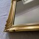 Vintage rectangular mirror in gilded wood h49 xl35