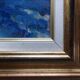 Impressionist Post-Print Painting "The Lavenders" by Lylliane Coiffard - Frame