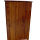 Tek window cabinet / four interior compartments / twelve glass panels