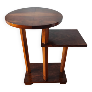 Console sellette en bois - art
