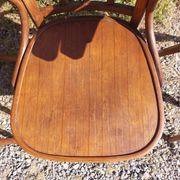 4 fauteuils Baumann en bois courbé