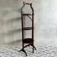 Antique Edwardian cake stand, foldable, 1900
