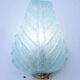 Set of 2 Wall Light Blu colour Murano Glass Leave by Barovier e Toso, 1950s
