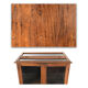 Wooden showcase