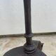 Floor-standing chandelier / antique candle holder, made of wrought iron.