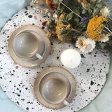 2 cups - saucers