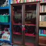 Showcase library with Louis XVI key