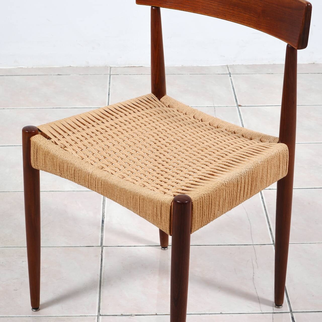 Set of 4 Teak Dining chairs by Arne Hovmand-Olsen for Mogens Kold