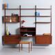Royal System by Poul Cadovius for Cado, 1960s – Teak Wall System, 14-Piece