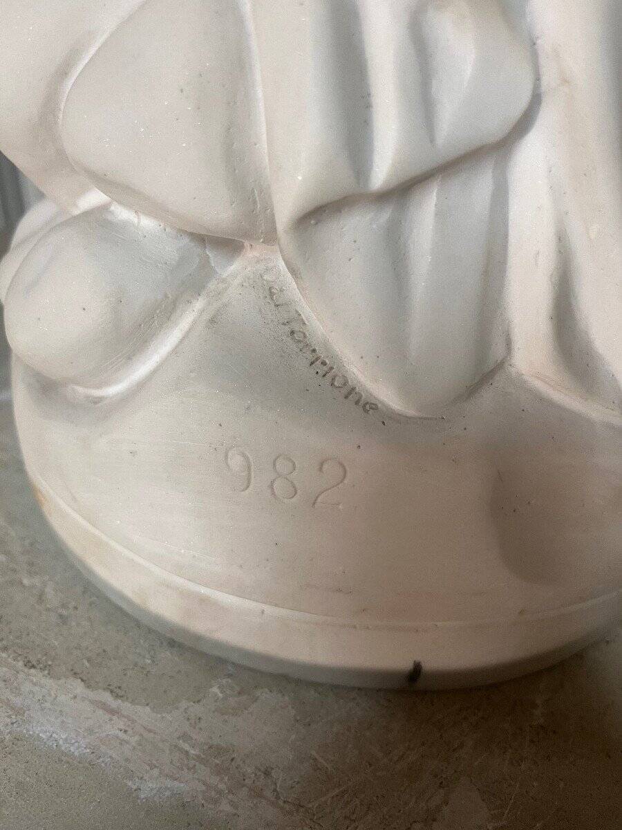 "Venus at Bath" sculpture by Dal Torrione, 20th century.