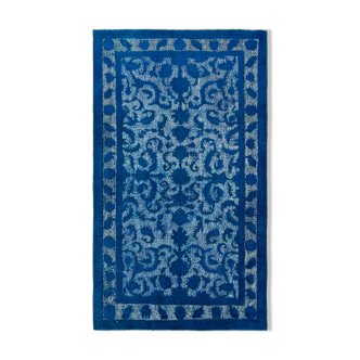 Tapis bleu 141 cm x 244 cm