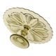 Art Deco Pressed Glass Cake/Pastry Platter 27cm