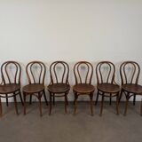 Thonet Bistro Chairs, Set of 6