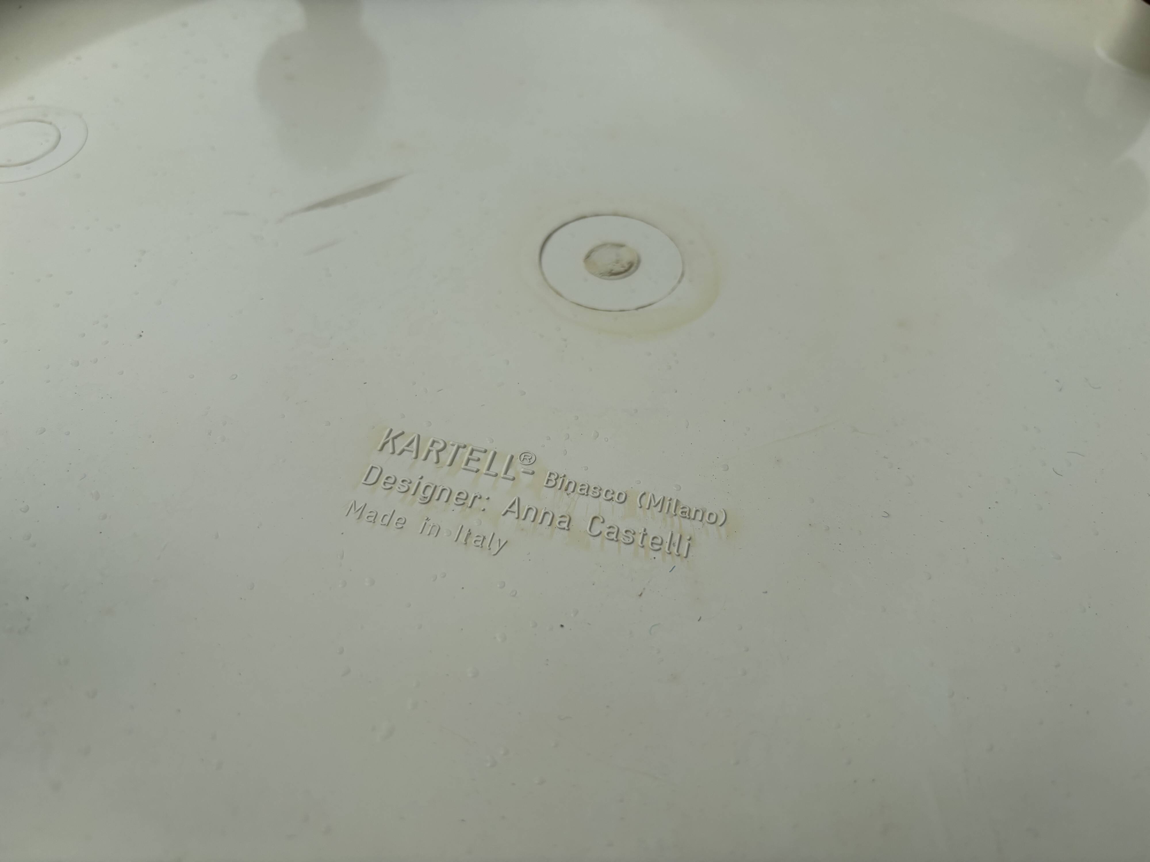 Vintage Componibili bedside tables by Anna Castelli for Kartell set of two